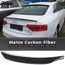 Load image into Gallery viewer, 2008-2017 Audi A5 B8 CA Style Trunk Spoiler Wing Carbon Fiber
