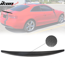 Load image into Gallery viewer, 2008-2017 Audi A5 B8 S Style Trunk Spoiler Wing Carbon Fiber