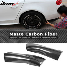 Load image into Gallery viewer, 2013-2016 Audi A4 B9 R Style Rear Bumper Splitters Aprons Carbon Fiber