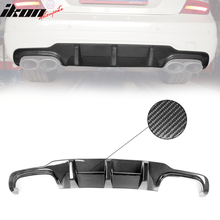 Load image into Gallery viewer, 2012-2014 Benz C Class W204 JC Style Rear Lip Diffuser Carbon Fiber