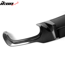 Load image into Gallery viewer, 2012-2014 Benz C Class W204 JC Style Rear Lip Diffuser Carbon Fiber