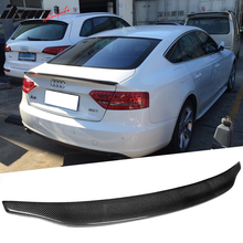 Load image into Gallery viewer, 2008-2017 Audi A5 B8 CA Style Rear Trunk Spoiler Wing Carbon Fiber