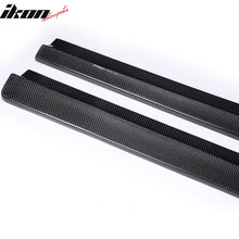 Load image into Gallery viewer, 2008-2014 Benz C Class W204 C63 AMG DP Style Side Skirts Carbon Fiber