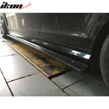 Load image into Gallery viewer, 2008-2014 Benz C Class W204 C63 AMG DP Style Side Skirts Carbon Fiber