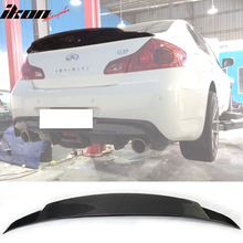 Load image into Gallery viewer, 2010-2013 Infiniti G37 V36 Rear Spoiler Wing JC Style Carbon Fiber