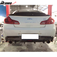 Load image into Gallery viewer, 2010-2013 Infiniti G37 V36 Rear Spoiler Wing JC Style Carbon Fiber