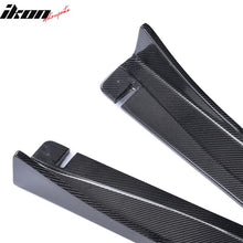 Load image into Gallery viewer, 2010-2013 Infiniti G37 V36 JC Style Side Skirts Extension Carbon Fiber