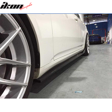 Load image into Gallery viewer, 2010-2013 Infiniti G37 V36 JC Style Side Skirts Extension Carbon Fiber