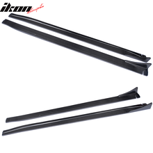Load image into Gallery viewer, 2010-2013 Infiniti G37 V36 JC Style Side Skirts Extension Carbon Fiber