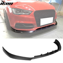 Load image into Gallery viewer, 2015-2017 Audi S3 8V JC Style Front Bumper Lip Spoiler Carbon Fiber