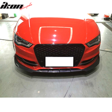 Load image into Gallery viewer, 2015-2017 Audi S3 8V JC Style Front Bumper Lip Spoiler Carbon Fiber