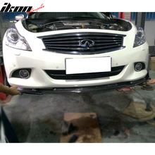 Load image into Gallery viewer, 2010-2013 Infiniti G37 V36 JC Style Front Bumper Lip Carbon Fiber