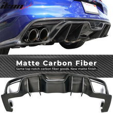 Load image into Gallery viewer, 2015-2017 Ford Mustang S550 JC Style Rear Bumper Diffuser Carbon Fiber