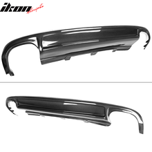 Load image into Gallery viewer, 2009-2012 Audi A4 B8 S4 Style Rear Bumper Lip Diffuser Carbon Fiber