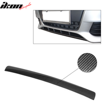 Load image into Gallery viewer, 2009-2012 Audi A4 B8 OE Style Front Bumper Lip Spoiler Carbon Fiber