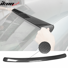 Load image into Gallery viewer, 2009-2016 Audi A4 B8 A Style Rear Roof Spoiler Wing Carbon Fiber