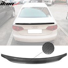 Load image into Gallery viewer, 2009-2016 Audi A4 B8 Caractere Style Trunk Spoiler Carbon Fiber