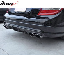 Load image into Gallery viewer, 2008-2011 Benz W204 C63 R Style Rear Bumper Lip Diffuser Carbon Fiber