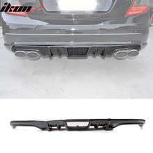 Load image into Gallery viewer, 2008-2011 Benz W204 C63 R Style Rear Bumper Lip Diffuser Carbon Fiber