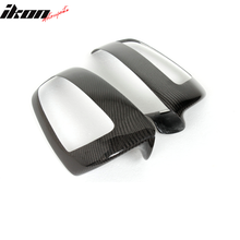 Load image into Gallery viewer, 2008-2011 Benz C-Class W204 JC Style Mirror Cover Caps Carbon Fiber