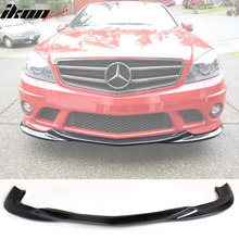 Load image into Gallery viewer, 2008-2011 Benz C Class W204 GH Style Front Bumper Lip Carbon Fiber