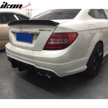 Load image into Gallery viewer, 2008-2014 Benz C-Class W204 V Style Trunk Spoiler Wing Carbon Fiber