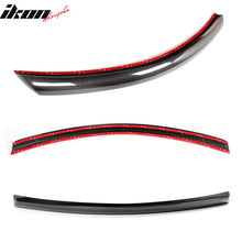 Load image into Gallery viewer, 2008-2014 Benz C-Class W204 V Style Trunk Spoiler Wing Carbon Fiber