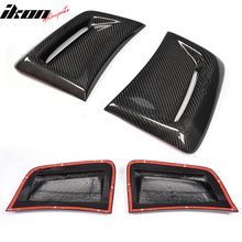 Load image into Gallery viewer, 2012-2014 Benz W204 C63 AMG Style Side Fender Fin Vent Carbon Fiber