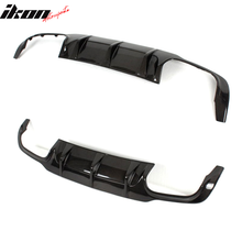 Load image into Gallery viewer, 2012-2015 Benz C Class W204 C63 Style Rear Lip Diffuser Carbon Fiber