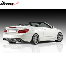 Load image into Gallery viewer, 2010-2013 Benz E-Class W207 JC Rear Bumper Lip Diffuser Carbon Fiber