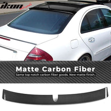 Load image into Gallery viewer, 2003-2005 Benz E-Class W211 L Style Rear Roof Spoiler Carbon Fiber