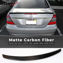 Load image into Gallery viewer, 2003-2009 Benz E-Class W211 AMG Style Trunk Wing Spoiler Carbon Fiber