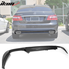 Load image into Gallery viewer, 2010-2013 Benz E-Class W212 OEÂ Style Rear Bumper Diffuser Carbon Fiber