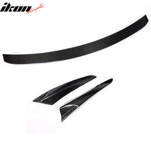 Load image into Gallery viewer, 2009-2012 Mercedes CL Class W216 B Style Trunk Spoiler Carbon Fiber