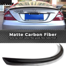 Load image into Gallery viewer, 2005-2010 Benz W219 CLS300 CLS63 AMG Style Trunk Spoiler Carbon Fiber