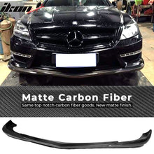 Load image into Gallery viewer, 2012-2014 Benz W218 CLS63 AMG GHÂ Style Front Bumper Lip Carbon Fiber