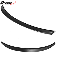 Load image into Gallery viewer, 2014-2024 Infiniti Q50 V37 Sedan Black Trunk Spoiler FRP Fiber Glass