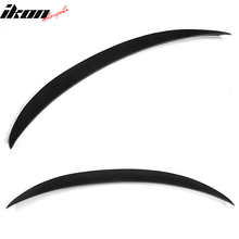 Load image into Gallery viewer, 2014-2024 Infiniti Q50 V37 Sedan Black Trunk Spoiler FRP Fiber Glass