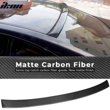 Load image into Gallery viewer, 2014-2023 Infiniti Q50 V37 ST Style Rear Roof Spoiler Carbon Fiber FRP
