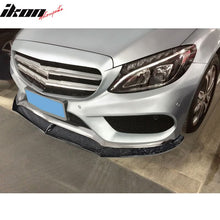 Load image into Gallery viewer, 2015-2018 Benz W205 C Class PSM Front Bumper Lip Forged Carbon Fiber