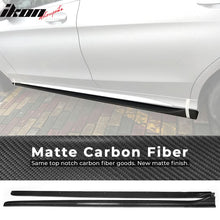 Load image into Gallery viewer, 2015-2018 Benz C Class W205 AMG S Style 2PCS Side Skirts Carbon Fiber