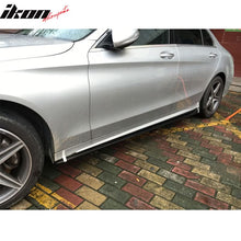 Load image into Gallery viewer, 2015-2018 Benz C Class W205 AMG S Style 2PCS Side Skirts Carbon Fiber