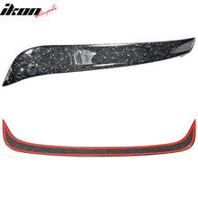 Load image into Gallery viewer, 2015-2021 Benz C Class W205 OE Style Roof Spoiler Forged Carbon Fiber