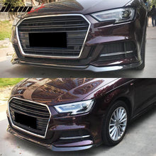 Load image into Gallery viewer, 2017-2018 Audi A3 S Line S3 JC Style Front Bumper Lip Kit Carbon Fiber