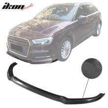 Load image into Gallery viewer, 2017-2018 Audi A3 S Line S3 JC Style Front Bumper Lip Kit Carbon Fiber