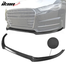 Load image into Gallery viewer, 2016-2018 Audi A6 S6 S Line JC Front Bumper Lip Spoiler Carbon Fiber