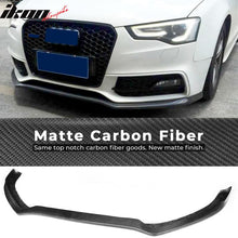 Load image into Gallery viewer, 2013-2017 Audi S5 B8.5 DV Style Front Bumper Lip Kit Carbon Fiber FRP