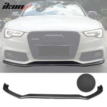 Load image into Gallery viewer, 2013-2017 Audi S5 B8.5 DV Style Front Bumper Lip Kit Carbon Fiber FRP