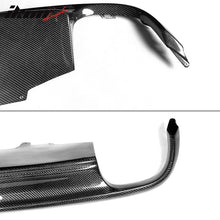 Load image into Gallery viewer, 2012-2015 Audi A6 C7 S6 Style Rear Bumper Lip Diffuser Carbon Fiber