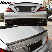 Load image into Gallery viewer, 2011-2017 Benz CLS-Class W218 JC Style Rear Trunk Spoiler Carbon Fiber
